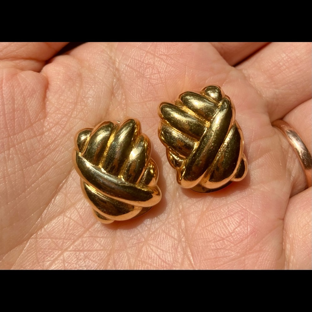 Dior Vintage Clip on earrings